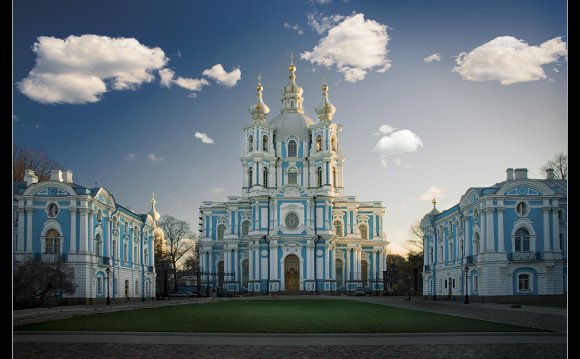 Смольный Собор Санкт-Петербург